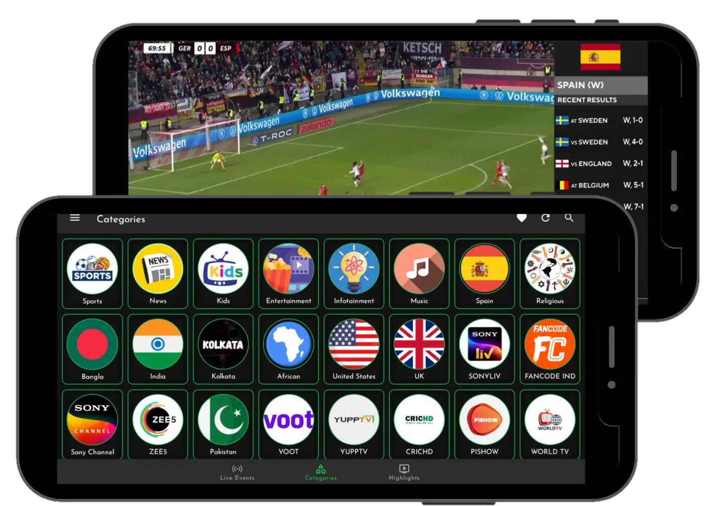Install Playfy TV for PC