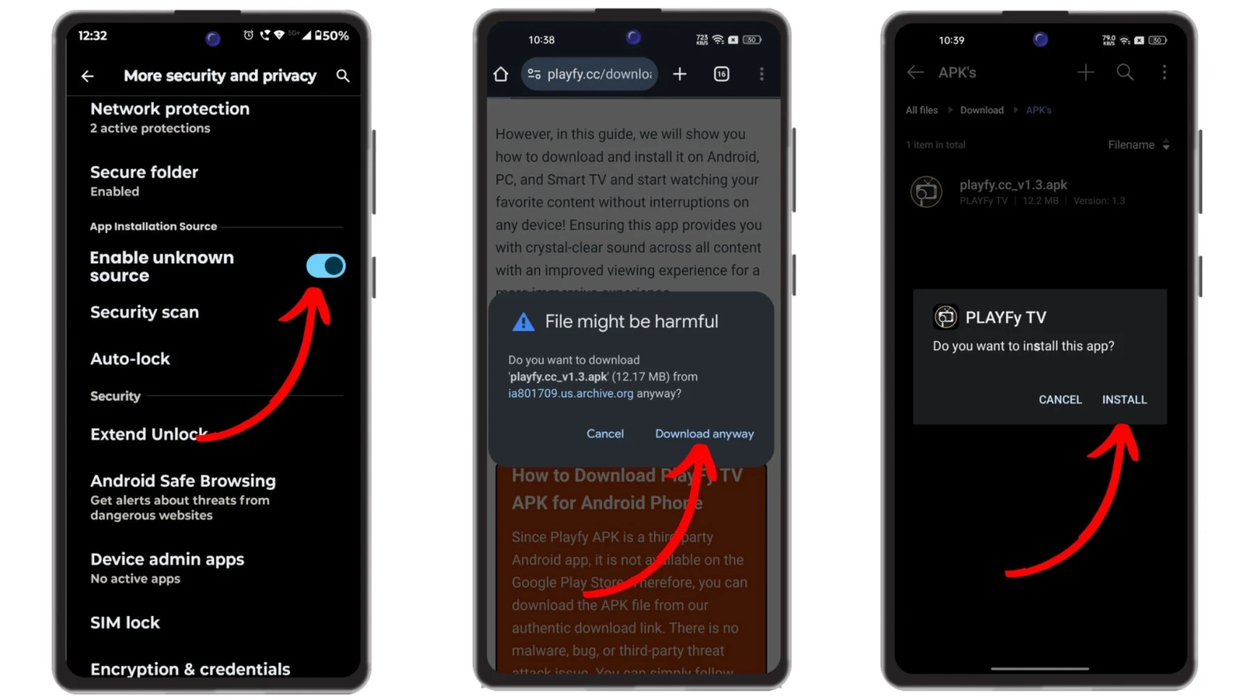 Download and Install Playfy TV APK For Android
